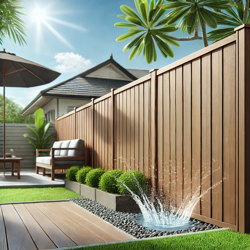 installing WPC fencing
