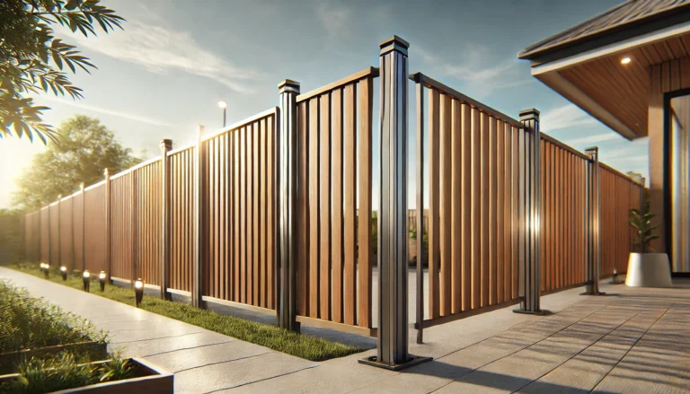 installing WPC fencing